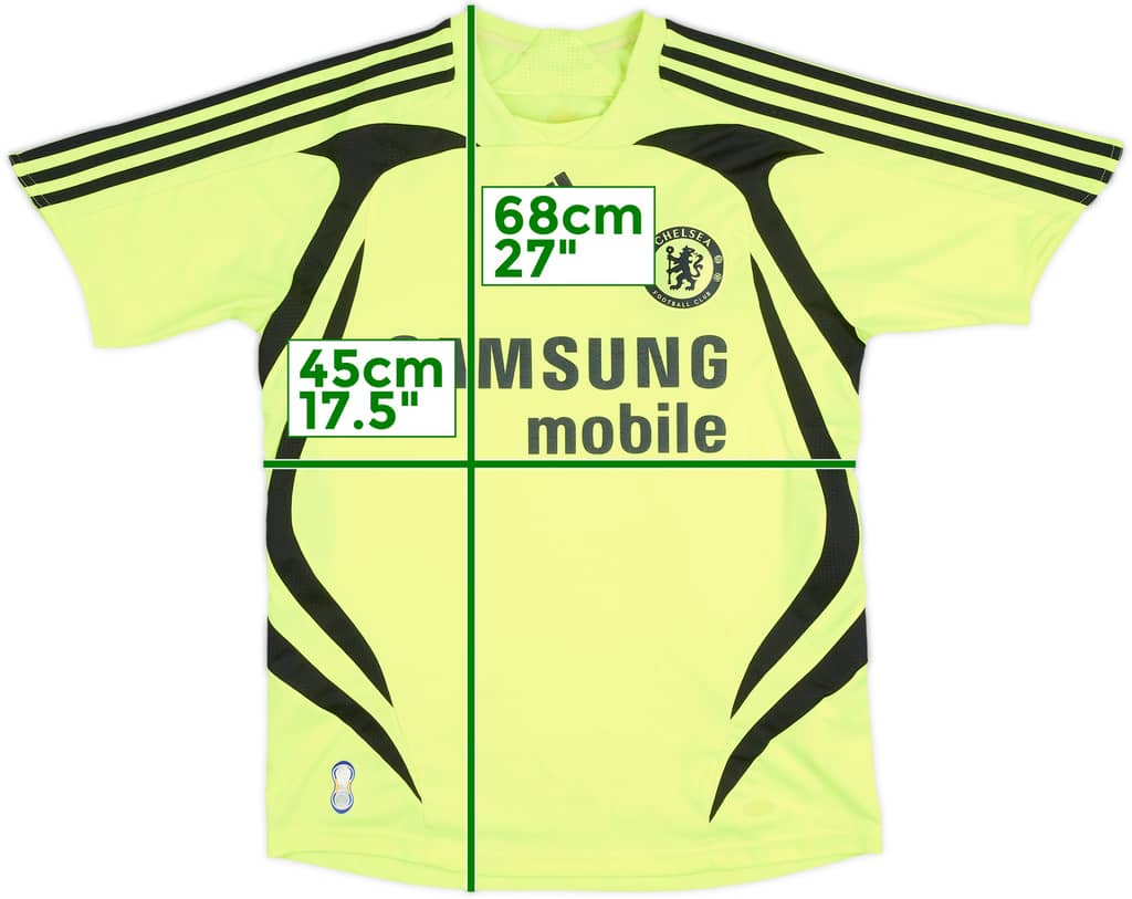 2007-08 Chelsea Away Shirt - 5/10 - (L.Boys)