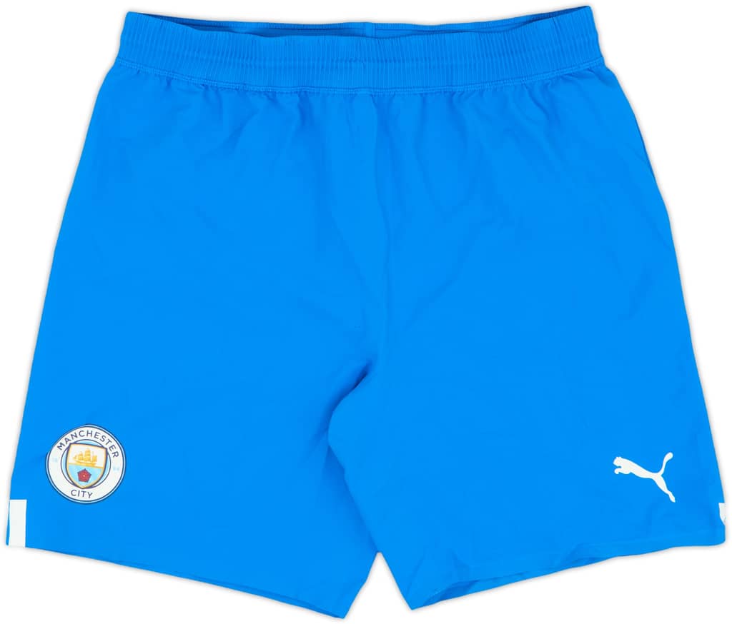2021-22 Manchester City Authentic GK Shorts - 10/10 - (L)