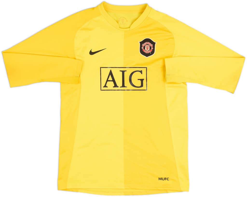 2006-07 Manchester United GK Shirt - 8/10 - (14-15 Years)