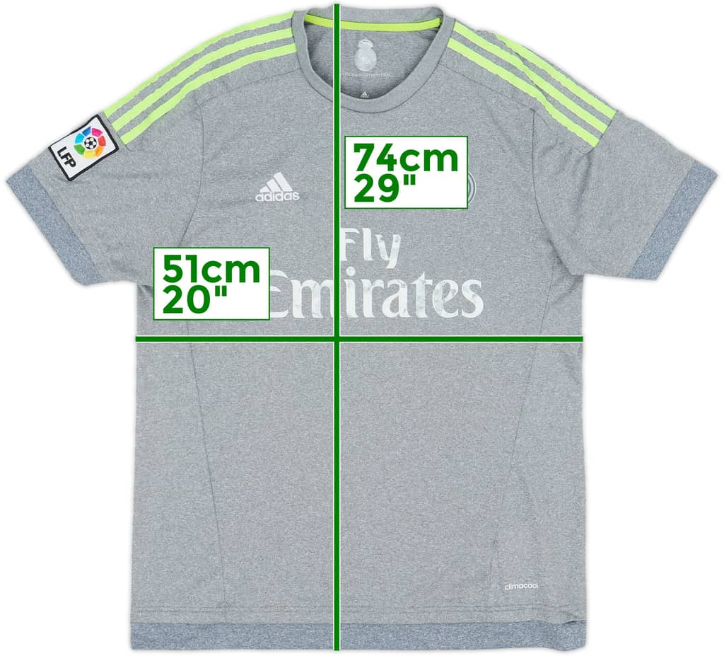 2015-16 Real Madrid Away Shirt - 5/10 - (L)