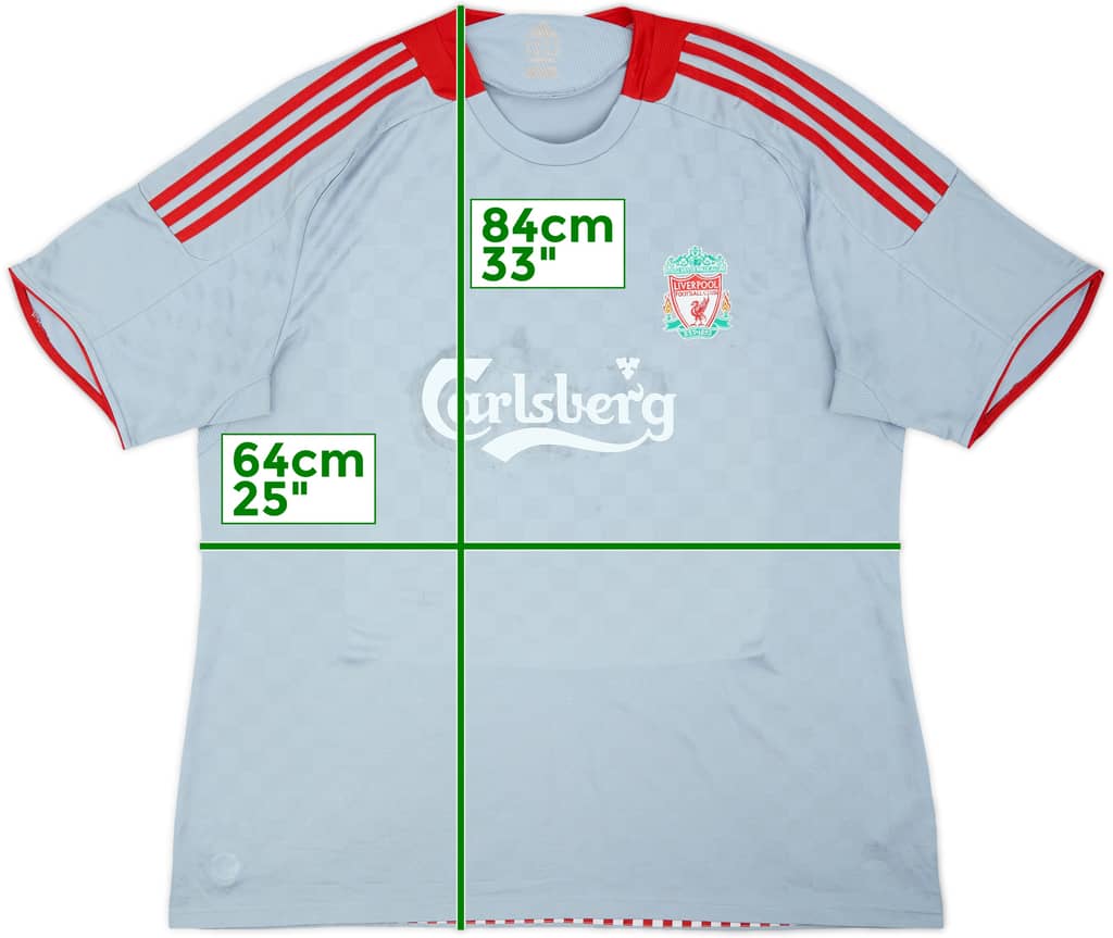 2008-09 Liverpool Away Shirt - 5/10 - (XXL)