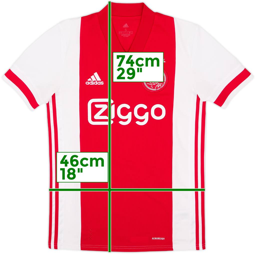 2020-21 Ajax Home Shirt - 8/10 - (S)