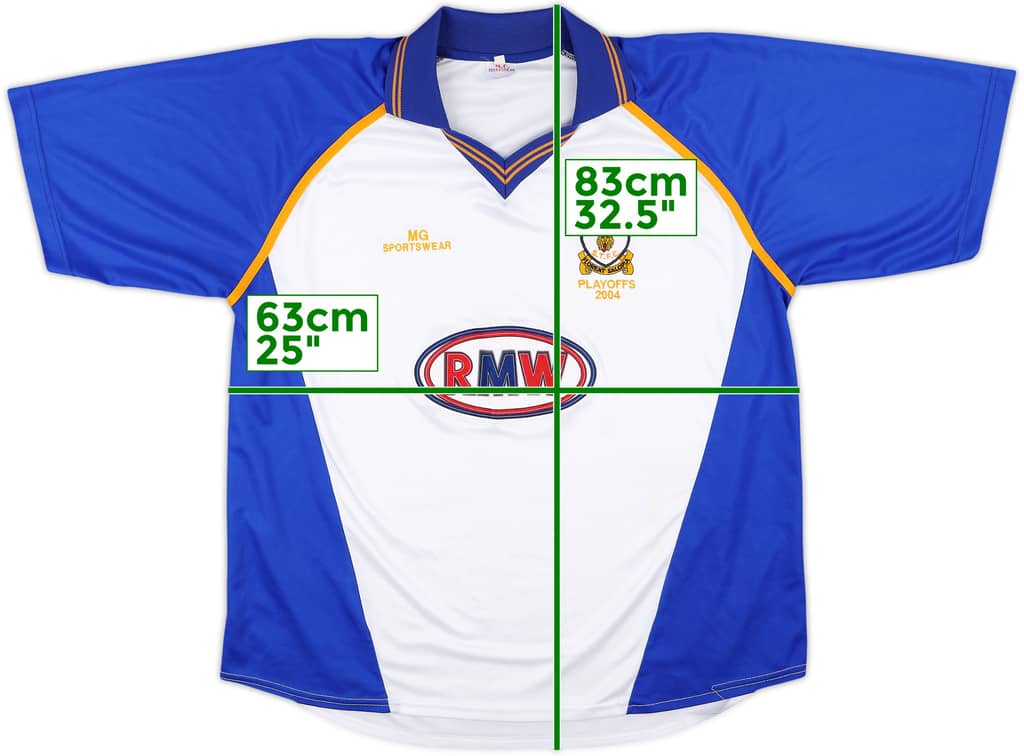 2003-04 Shrewsbury 'Playoffs 2004' Away Shirt - 8/10 - (XXL)