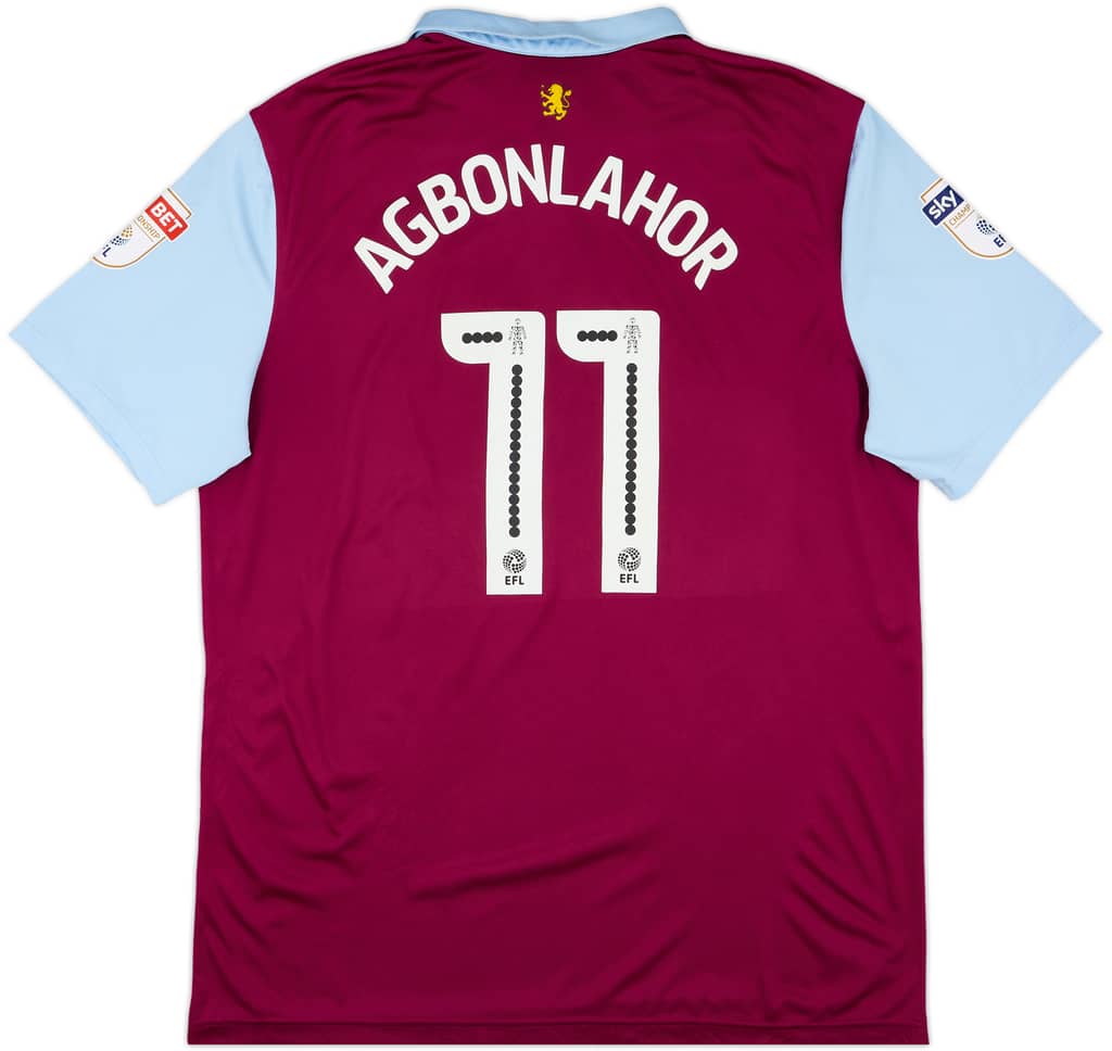 2016-17 Aston Villa Home Shirt Agbonlahor #11 - 8/10 - (XXL)