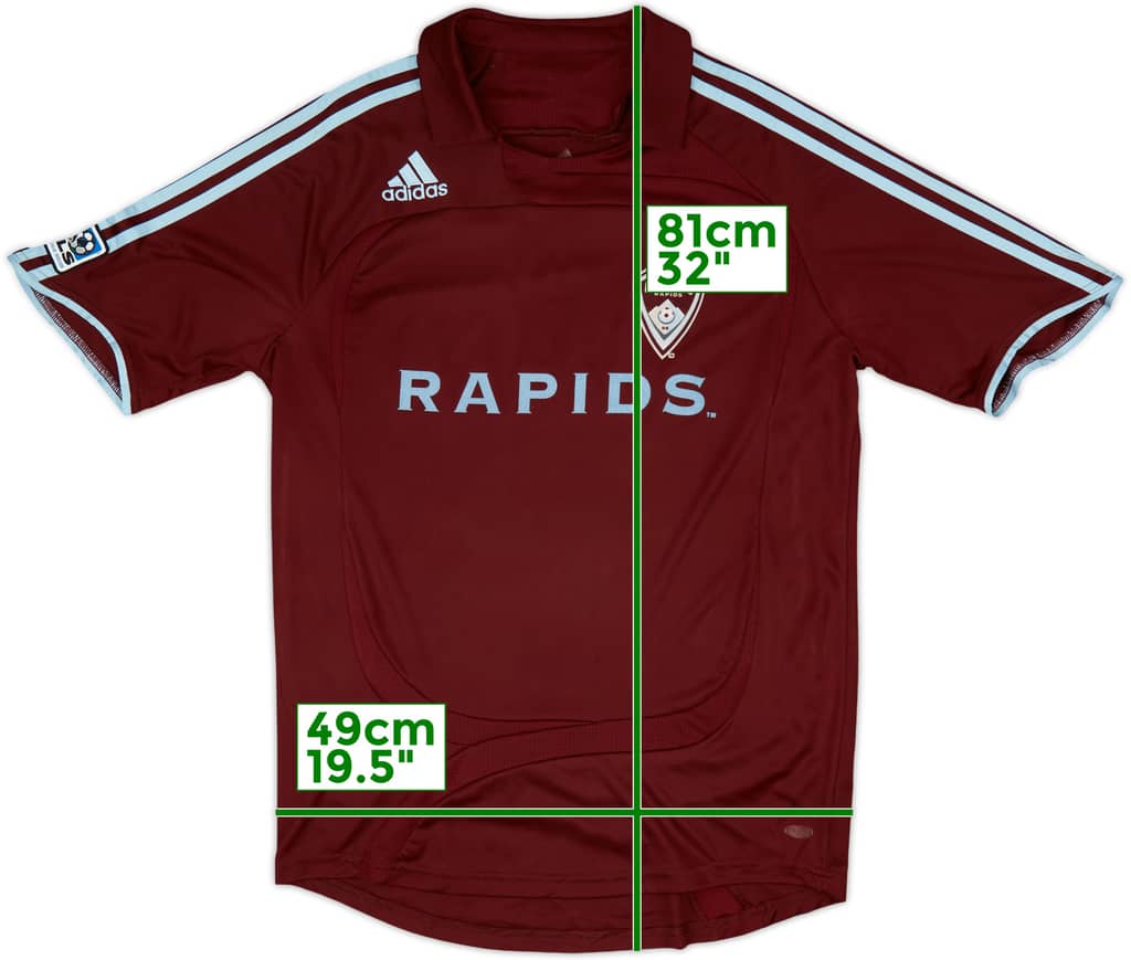 2007-08 Colorado Rapids Home Shirt - 8/10 - (M)