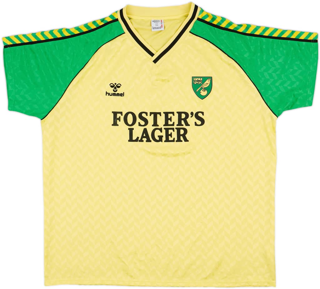 2010s (1986) Norwich Retro Home Shirt - 9/10 - (3XL)