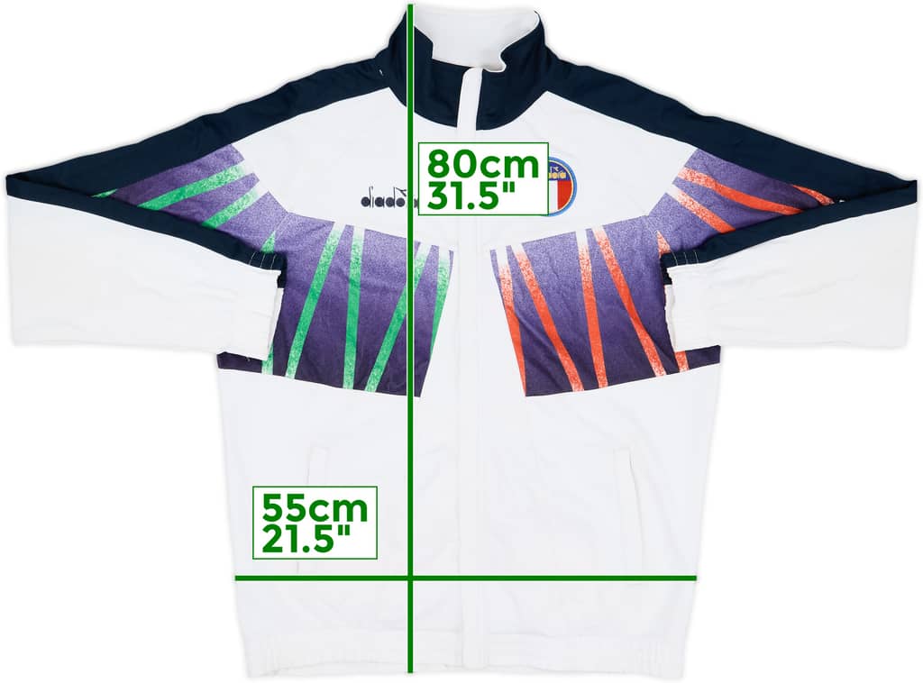 2010s Italy Diadora 1994 Retro Track Jacket - 7/10 - (M)