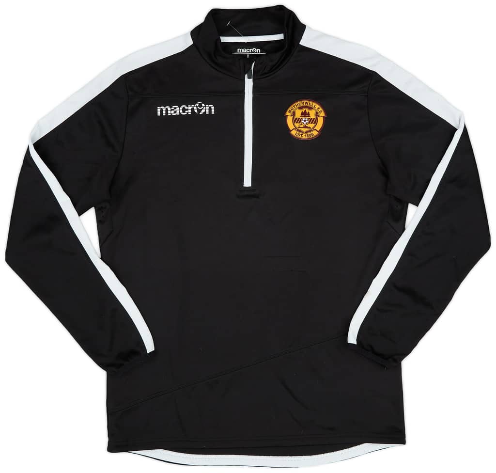 2014-15 Motherwell Macron 1/4 Zip Track Top - 7/10 - (L)