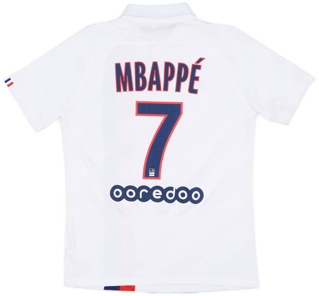 2019-20 Paris Saint-Germain Authentic Third Shirt Mbappe #7 - 10/10 - (M)