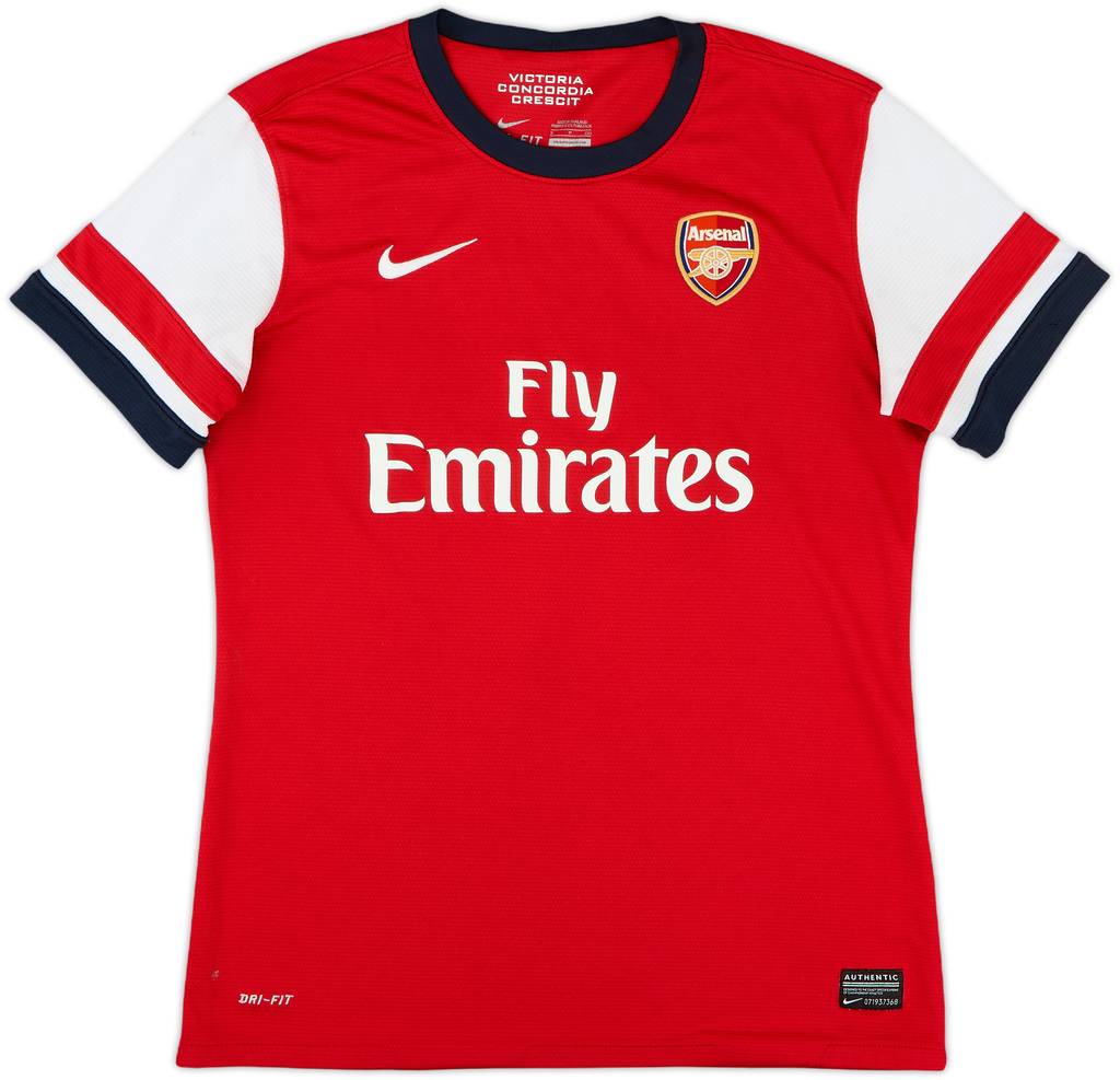 2012-14 Arsenal Home Shirt - 5/10 - (Women's S)