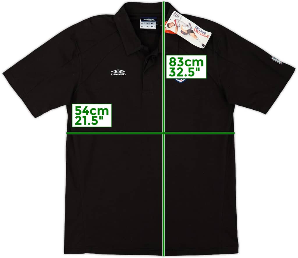 2004-05 England Umbro Polo Shirt (L)