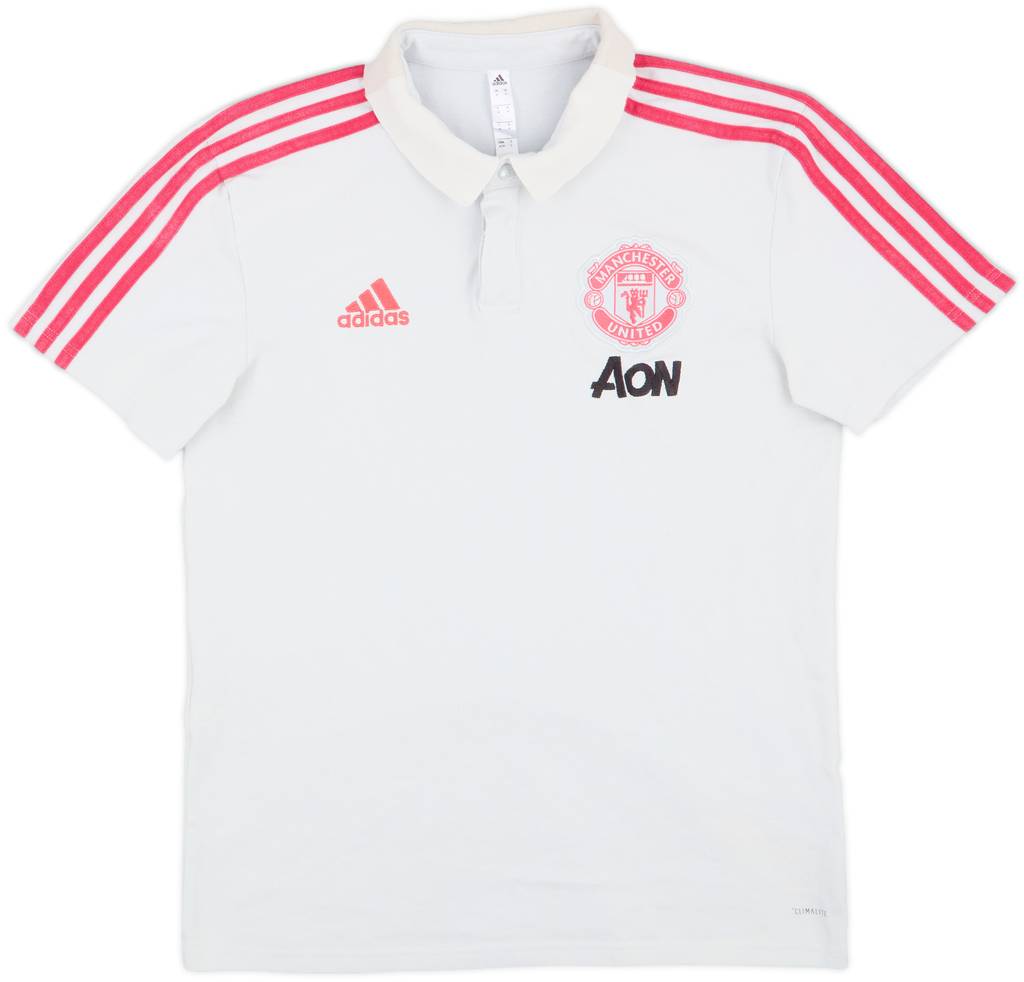 2018-19 Manchester United adidas Polo Shirt - 4/10 - (M)