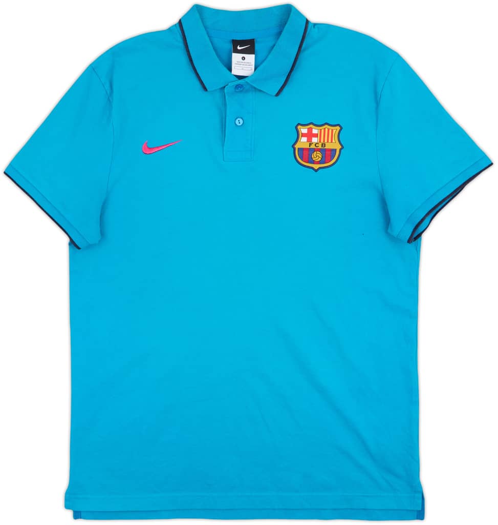 2010-11 Barcelona Nike Polo Shirt - 8/10 - (L)