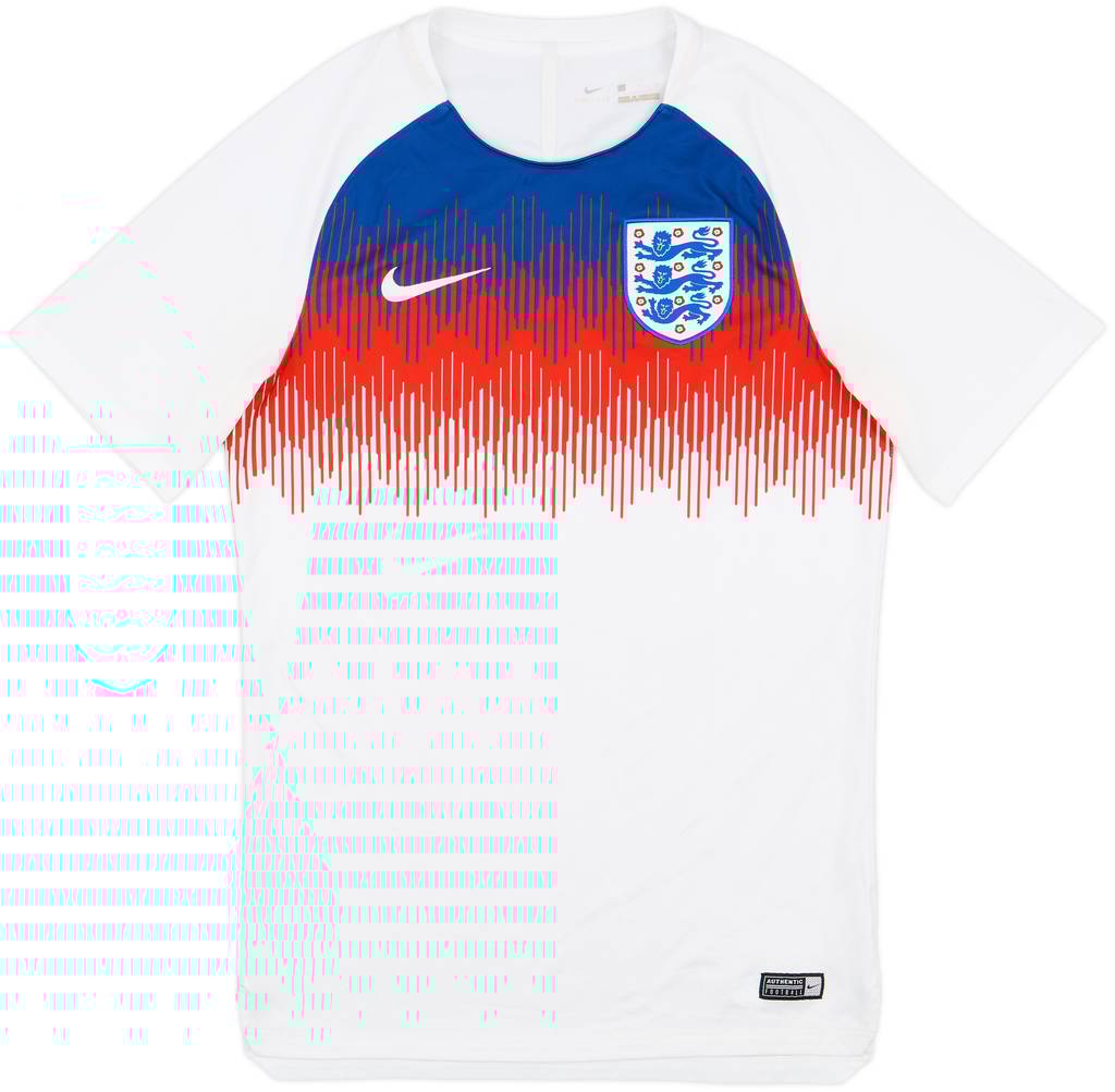2018-20 England Nike Pre-Match Training Shirt - 6/10 - (S)