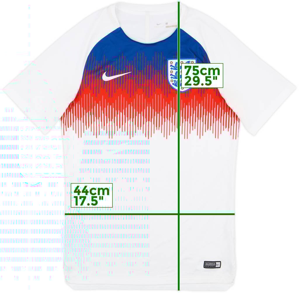 2018-20 England Nike Pre-Match Training Shirt - 6/10 - (S)