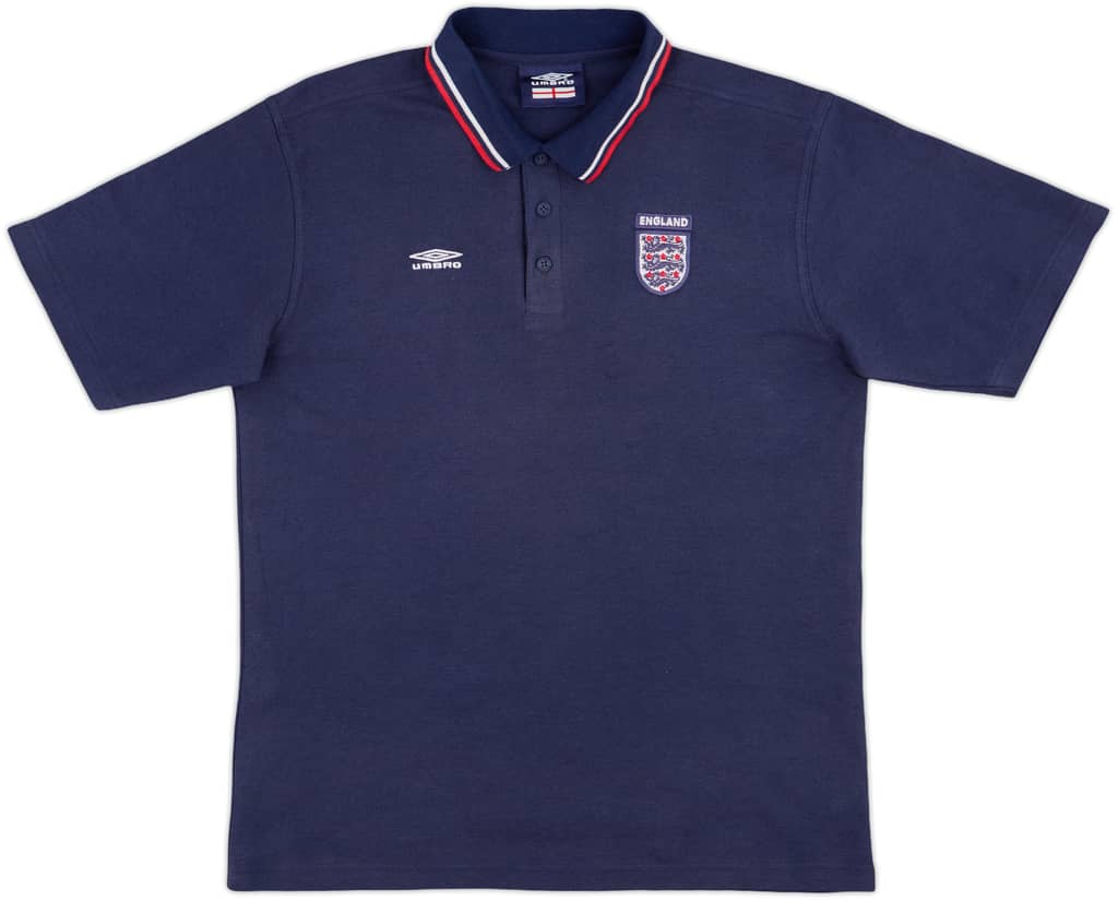 2002-03 England Umbro Polo Shirt - 7/10 - (L)