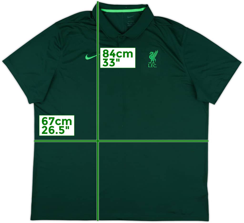 2023-24 Liverpool Nike Polo Shirt - 7/10 - (XXL)