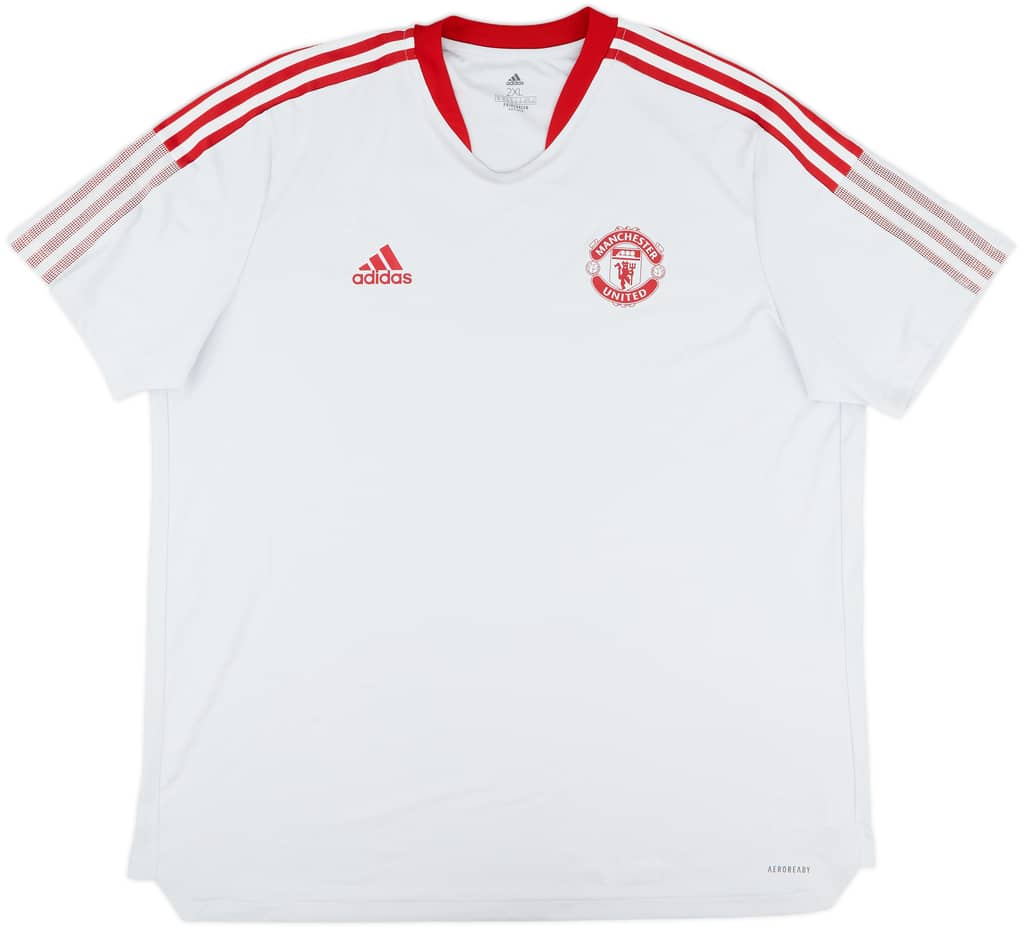 2021-22 Manchester United adidas Training Shirt - 6/10 - (XXL)