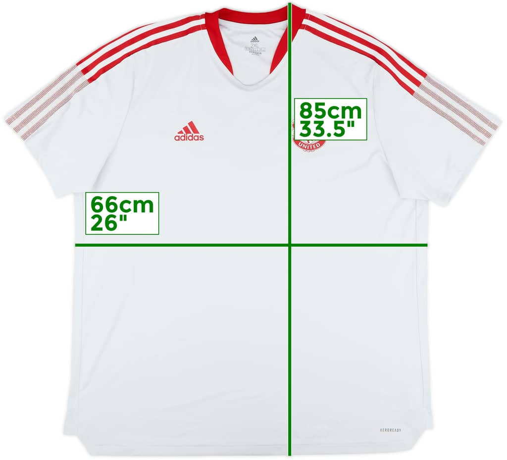 2021-22 Manchester United adidas Training Shirt - 6/10 - (XXL)
