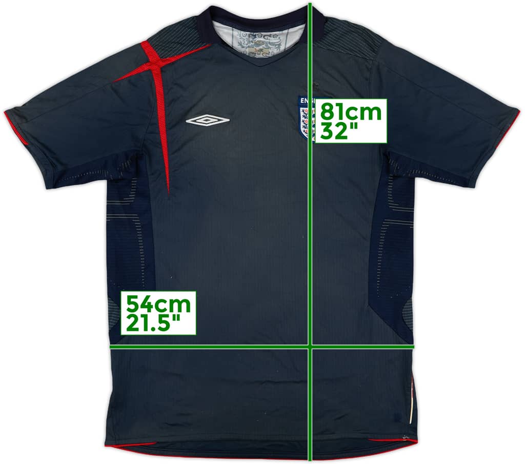 2005-06 England GK Shirt - 5/10 - (L)