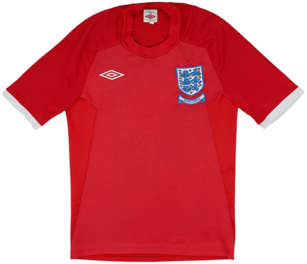 2010-11 England 'South Africa' Away Shirt - 4/10 - (S)