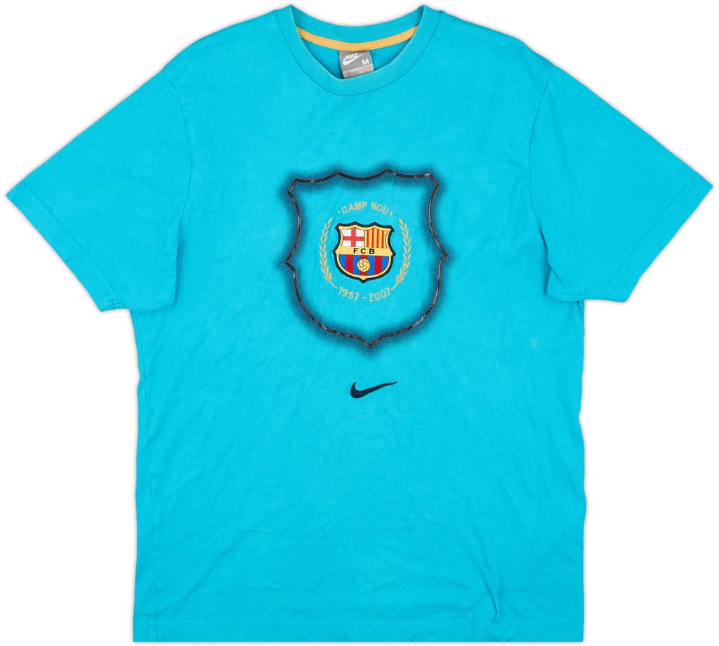 2007-08 Barcelona Nike Graphic Tee - 7/10 - (M)