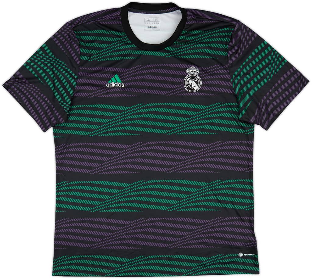 2022-23 Real Madrid adidas Training Shirt - 9/10 - (XL)