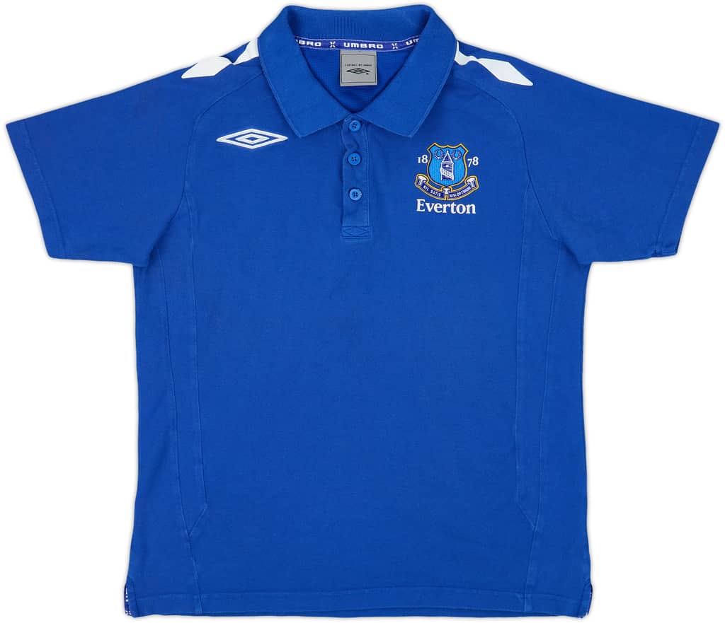 2007-08 Everton Umbro Polo Shirt - 7/10 - (M)