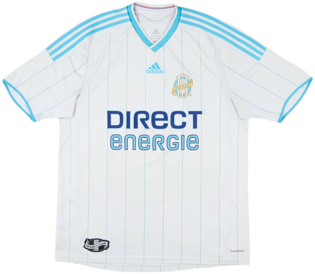 2009-10 Olympique Marseille Home Shirt - 4/10 - (XL)