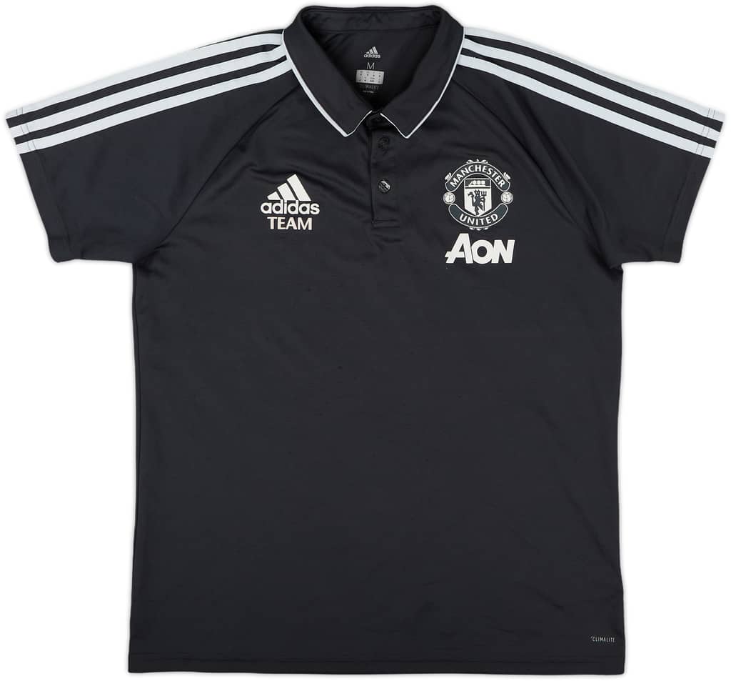 2017-18 Manchester United adidas Polo Shirt - 6/10 - (M)