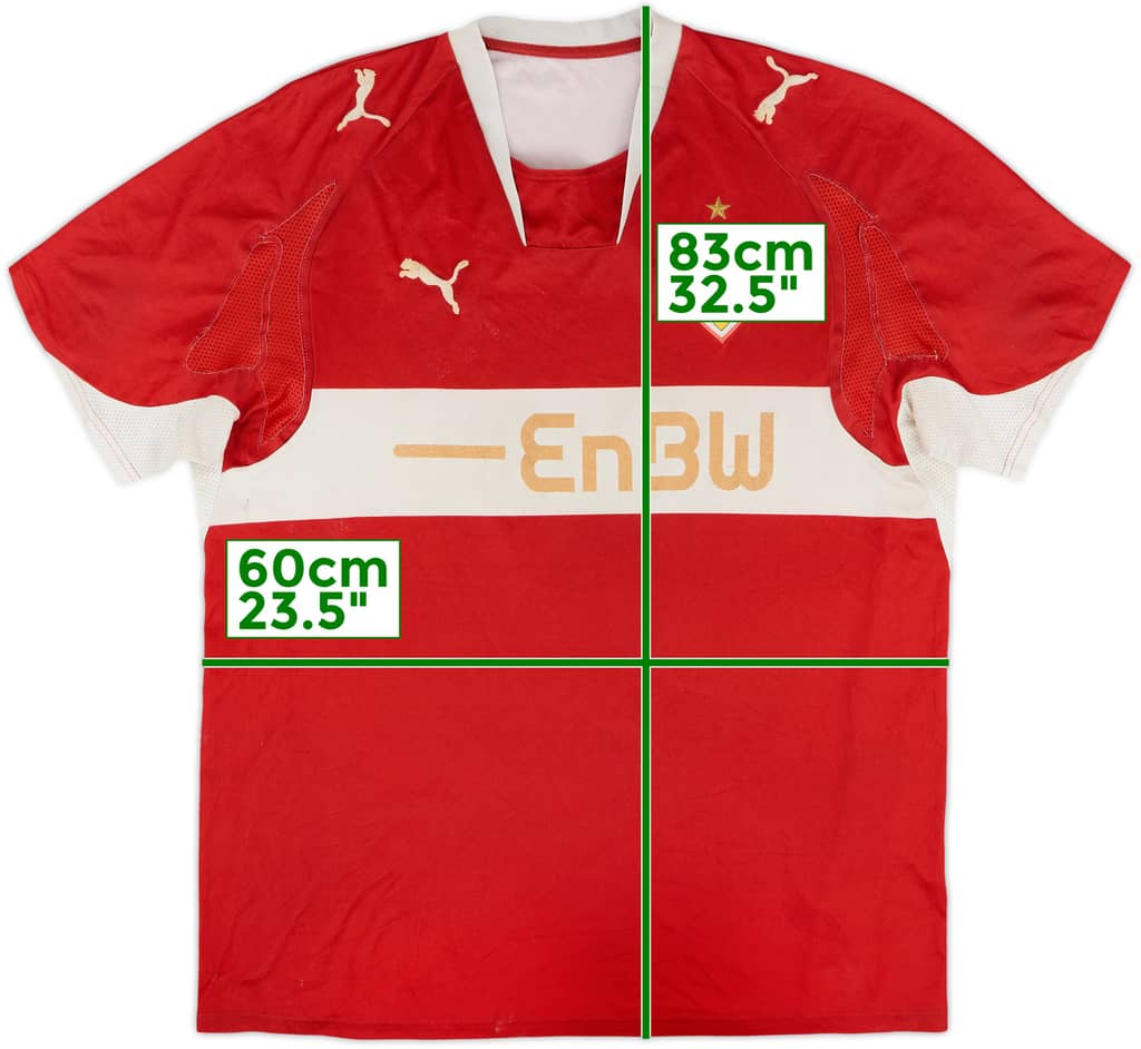 2007-08 Stuttgart Away Shirt - 3/10 - (XXL)