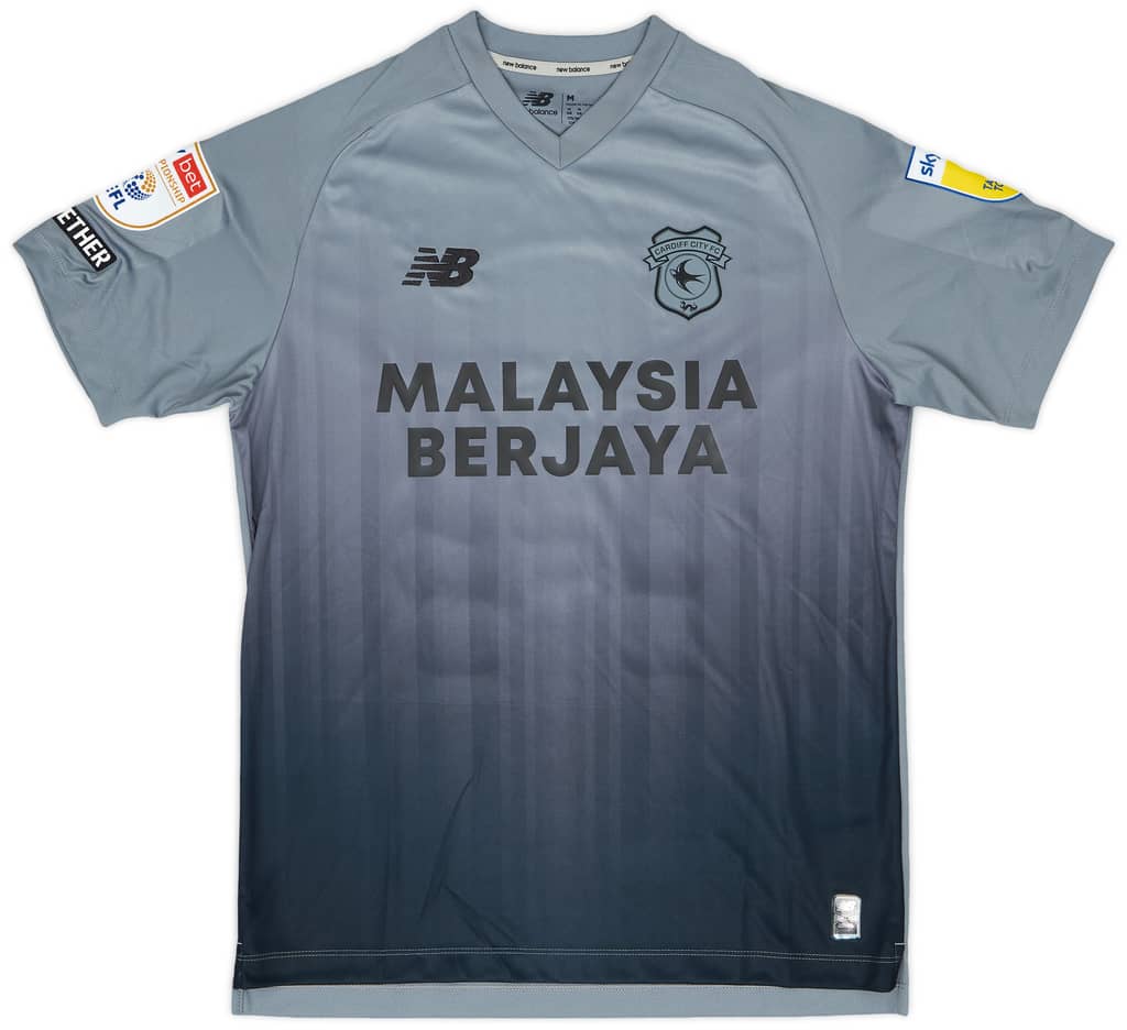 2022-23 Cardiff Match Issue Away Shirt Tanner #14