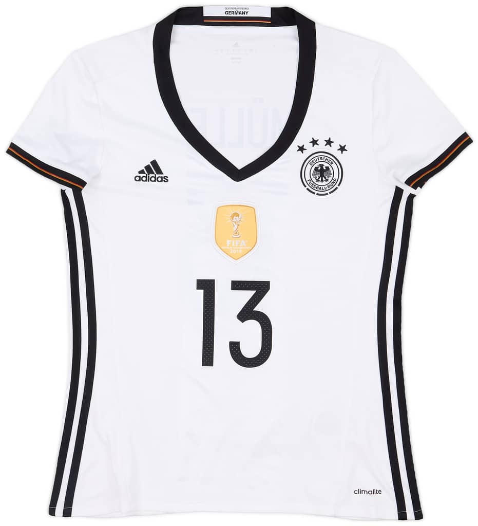 2015-16 Germany Home Shirt Muller #13 - 8/10 - (Women's S)