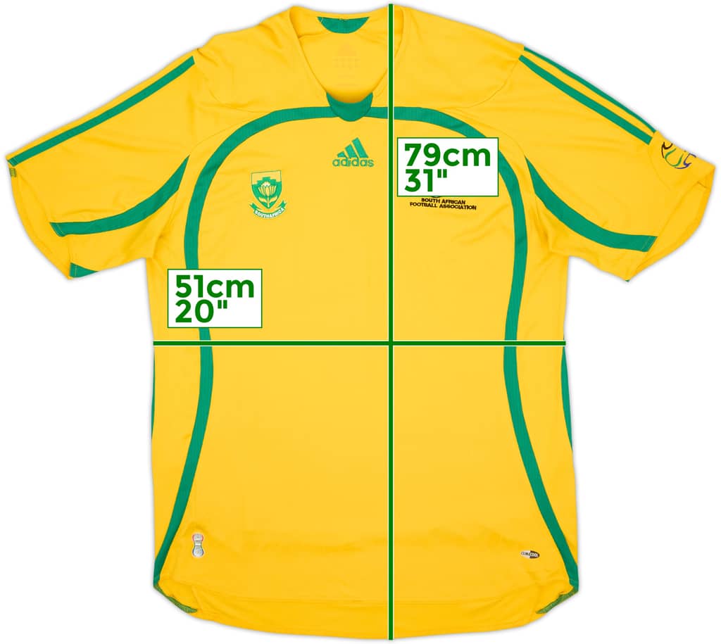 2006-09 South Africa Home Shirt - 8/10 - (L)