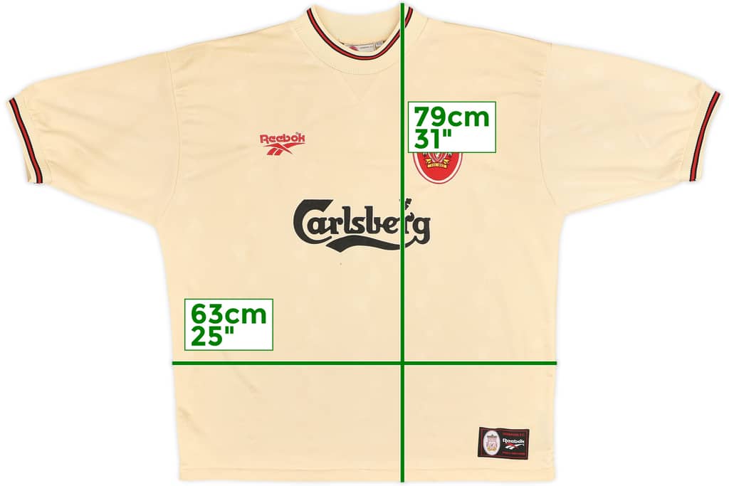 1996-97 Liverpool Away Shirt - 6/10 - (XL)
