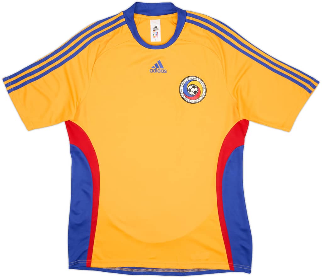 2008-09 Romania Basic Home Shirt - 9/10 - (L)