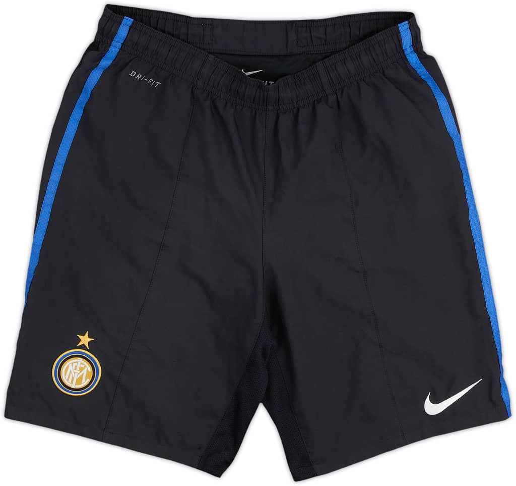 2011-12 Inter Milan Home Shorts - 7/10 - (S)