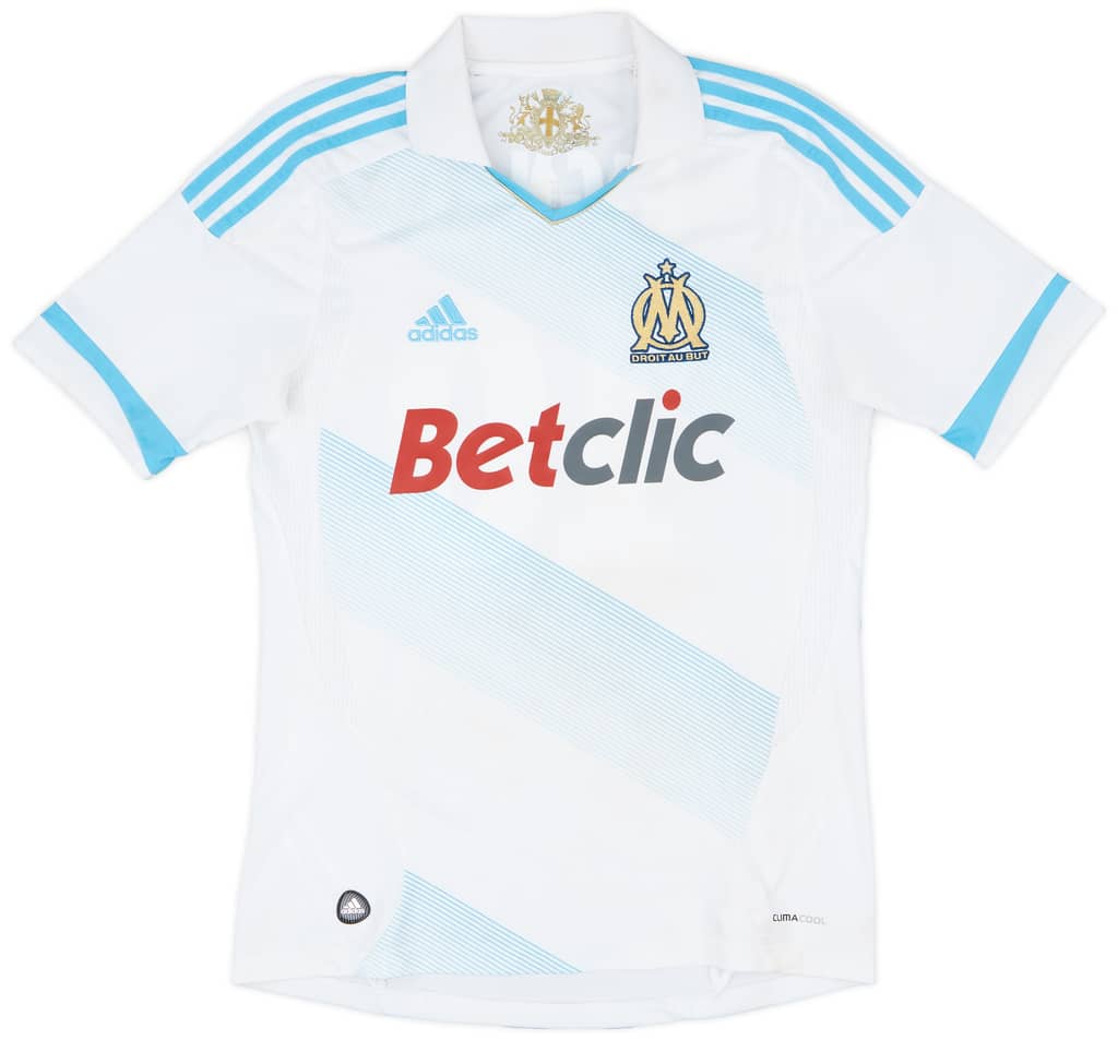 2011-12 Olympique Marseille Home Shirt Gignac #10 - 6/10 - (S)