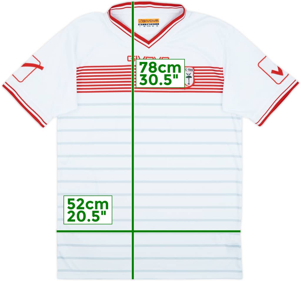 2015-16 Carpi Home Shirt - 9/10 - (L)