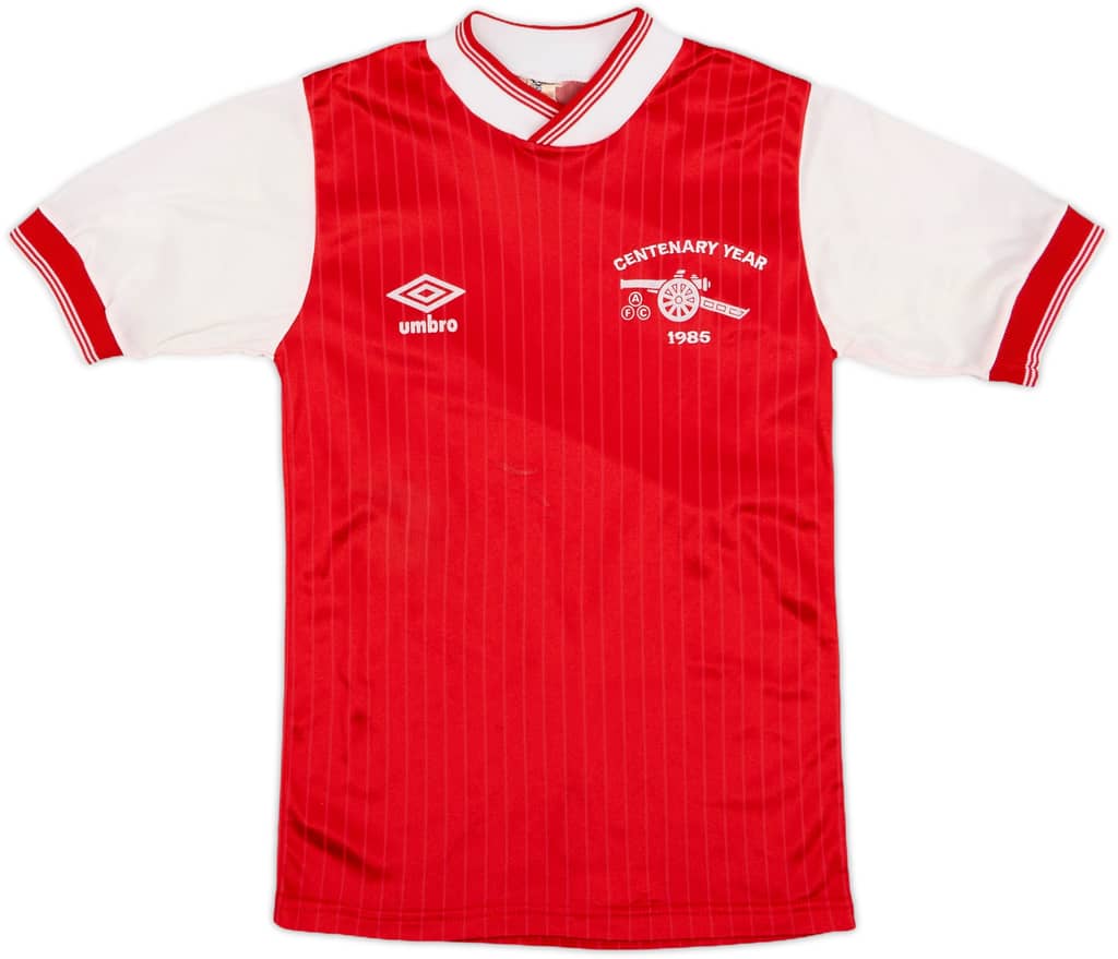 1985-86 Arsenal Home Shirt - 9/10 - (M.Boys)