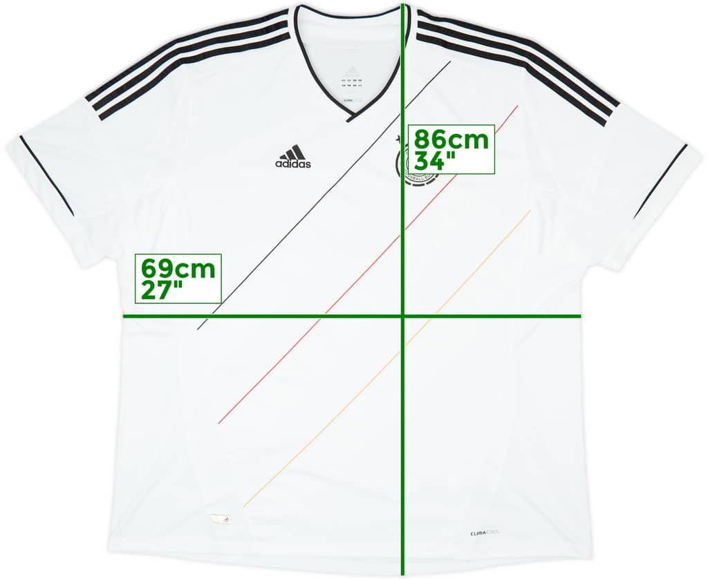 2012-13 Germany Home Shirt - 9/10 - (3XL)