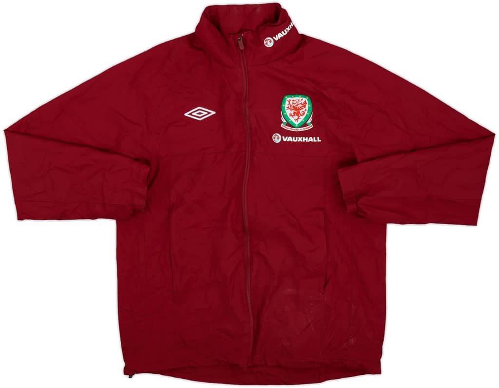2011-12 Wales Umbro Hooded Track Jacket - 6/10 - (M)