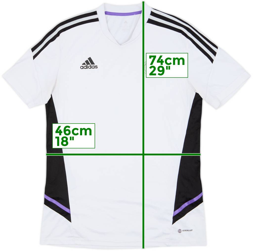 2022-23 Real Madrid adidas Training Shirt - 6/10 - (M)