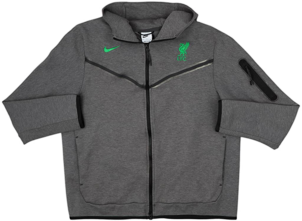 2023-24 Liverpool Nike Chamarra de chándal con capucha - 6/10 - (XL)