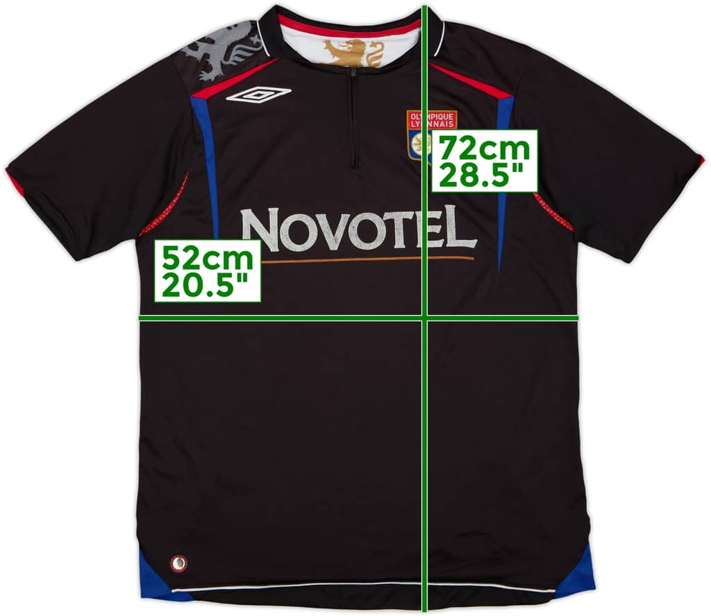 Camiseta de la tercera equipación del Lyon 2006-07 - 5/10 - (M)