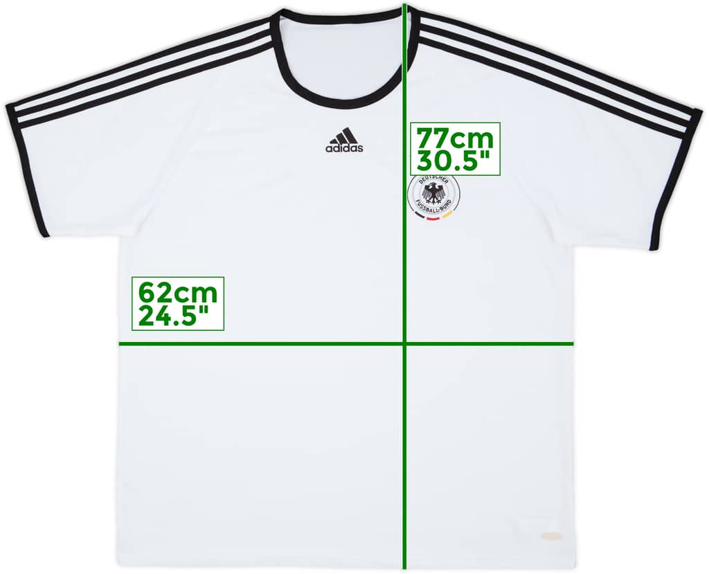 2008-09 Germany Basic Home Shirt - 7/10 - (XXL)