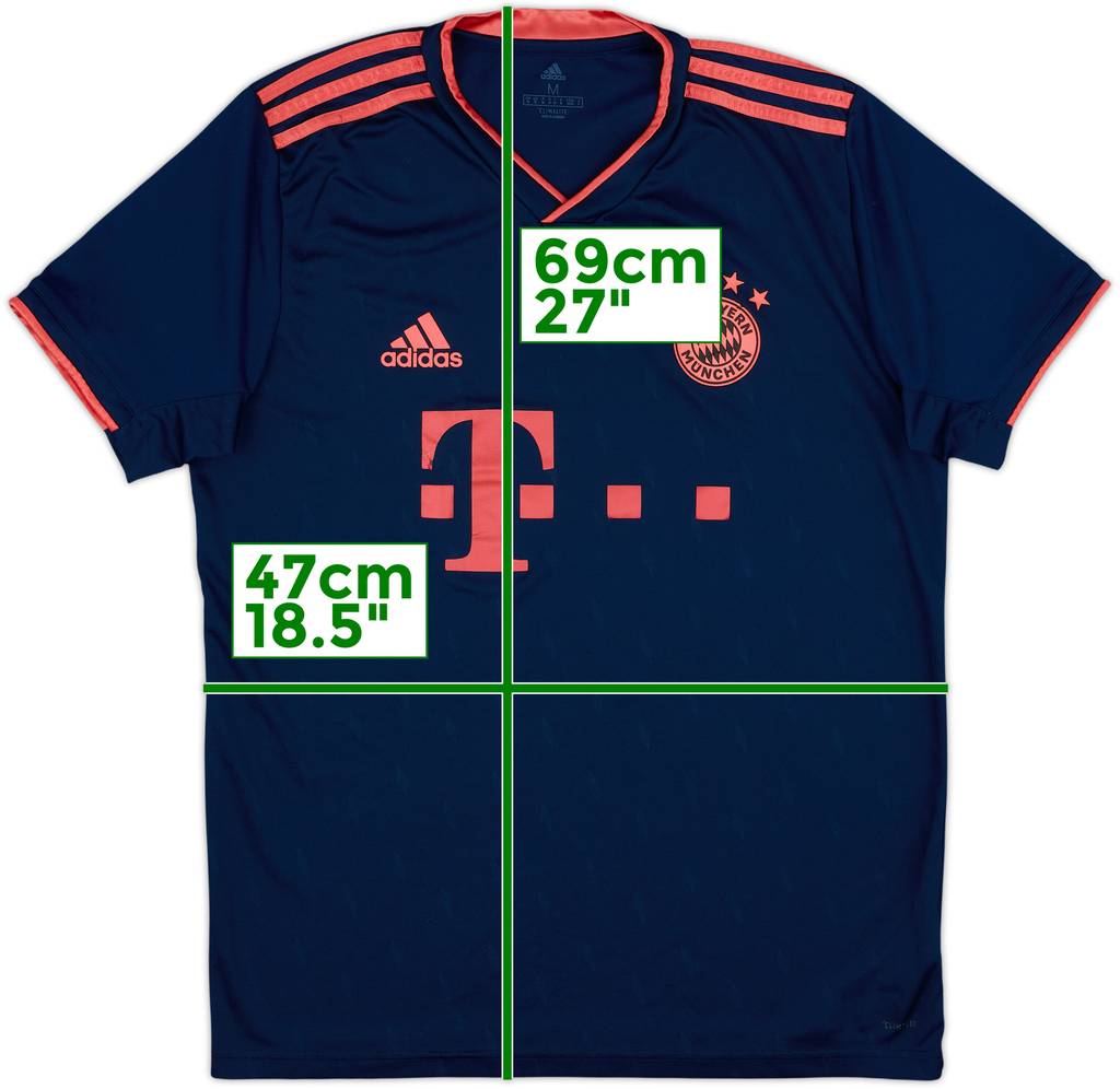 2019-20 Bayern Munich Third Shirt - 5/10 - (M)