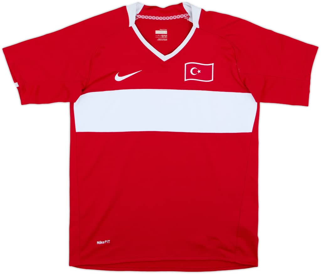 2008-10 Turkey Home Shirt - 8/10 - (L.Boys)