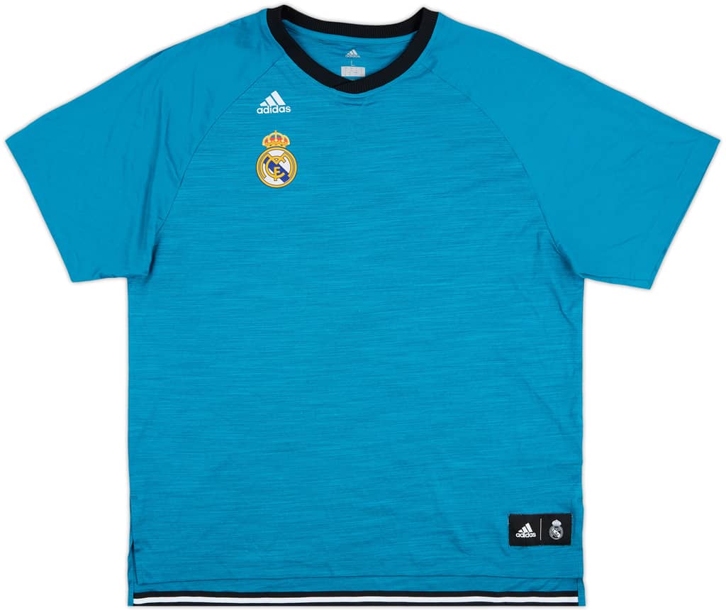 2017-18 Real Madrid adidas Training Shirt - 8/10 - (L)