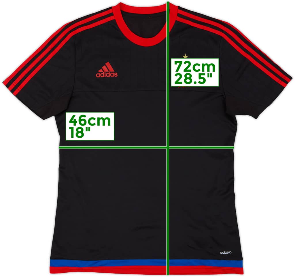 2015 Flamengo adidas Training Shirt - 9/10 - (M)